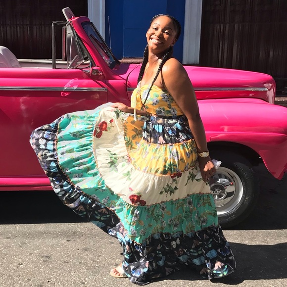 Floral skirt set - Picture 3 of 4